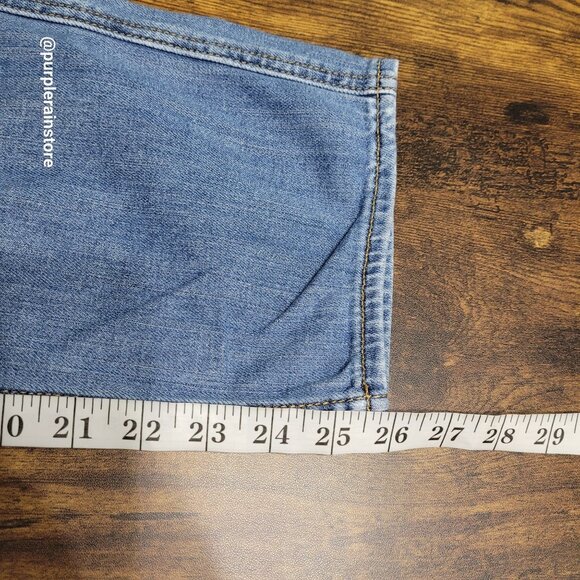 Pilcro Anthropologie Jeans 36 P Slim Boyfriend High Rise Medium Light Wash - Picture 9 of 12